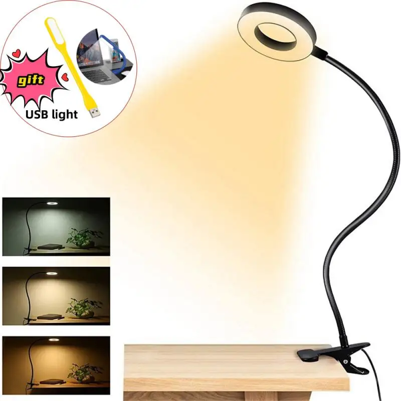 48 LEDs Clip On Desk Lamp 360°Flexible Gooseneck Reading Table Light Eye-Caring USB Clamp Books Night Light Study Read Light
48 LEDs Clip On Desk Lamp 360°Flexible Gooseneck Reading Table Light Eye-Caring USB Clamp Books Night Light Study Read Light