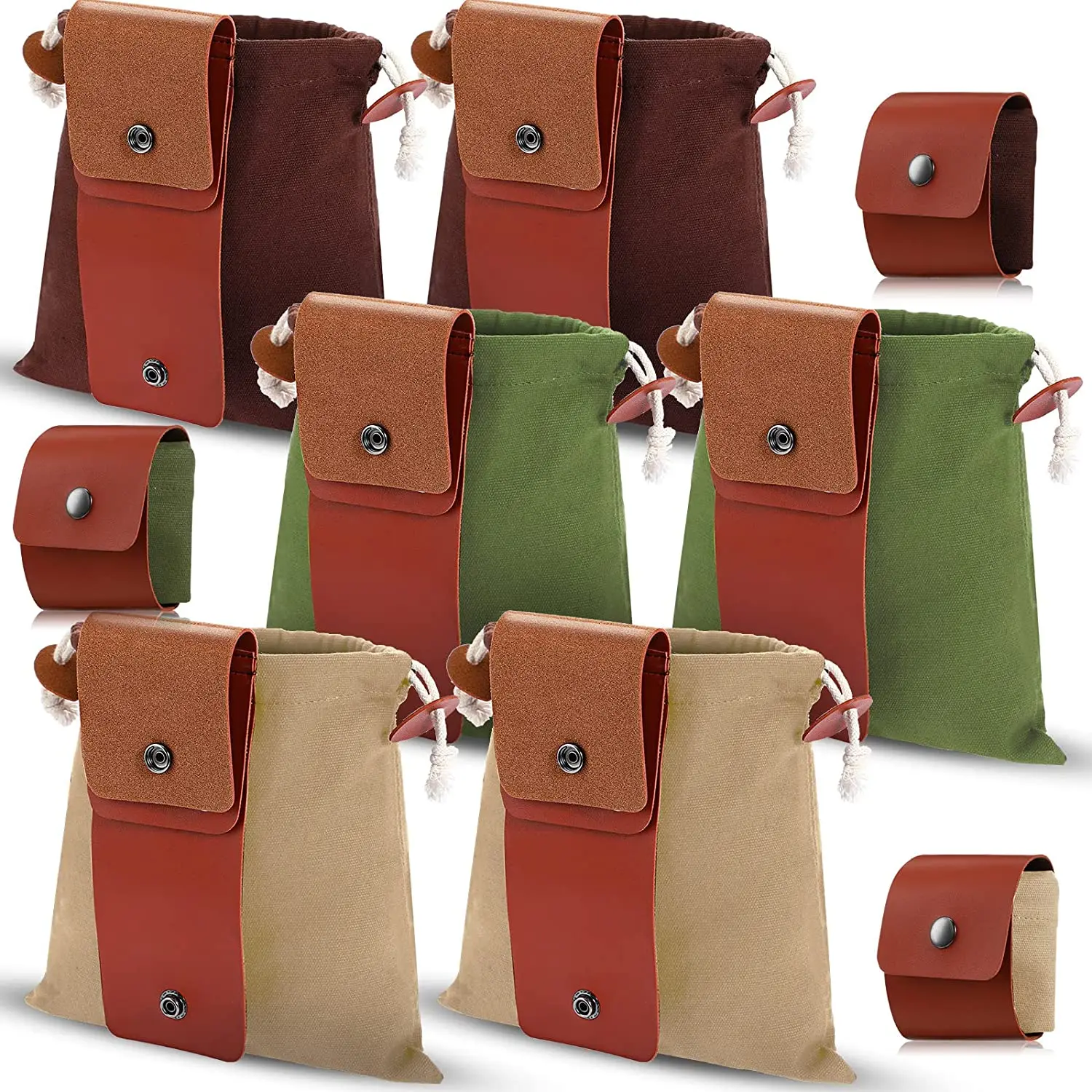 Leather and Canvas Bushcraft Bag Canvas Foraging Pouch for Hiking Camping Treasures Picking Outdoor Camping Storage Belts Bags
Leather and Canvas Bushcraft Bag Canvas Foraging Pouch for Hiking Camping Treasures Picking Outdoor Camping Storage Belts Bags