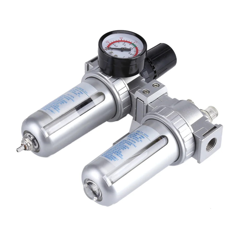 SFC300 3/8'' Air Compressor Filter Regulator Moisture Water Trap Cleaner Separator Tool Air Filter Regulator
SFC300 3/8'' Air Compressor Filter Regulator Moisture Water Trap Cleaner Separator Tool Air Filter Regulator