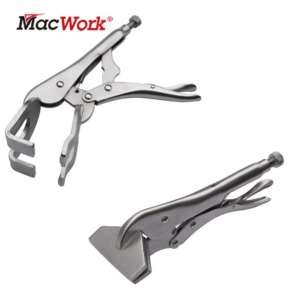 2Pcs Welding and Sheet Metal Clamp Set 9 inch U Shaped Jaw Pliers and 8 inch Locking Sheet Metal Pliers
2Pcs Welding and Sheet Metal Clamp Set 9 inch U Shaped Jaw Pliers and 8 inch Locking Sheet Metal Pliers