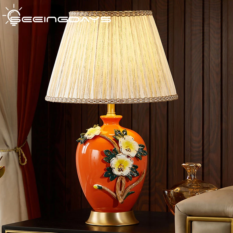 European Minimalist Creative Ceramic Table Lamp for Living Room Bedroom Bedside Lamp Study Desk Lamp Led Night Lamp Home Decor
European Minimalist Creative Ceramic Table Lamp for Living Room Bedroom Bedside Lamp Study Desk Lamp Led Night Lamp Home Decor