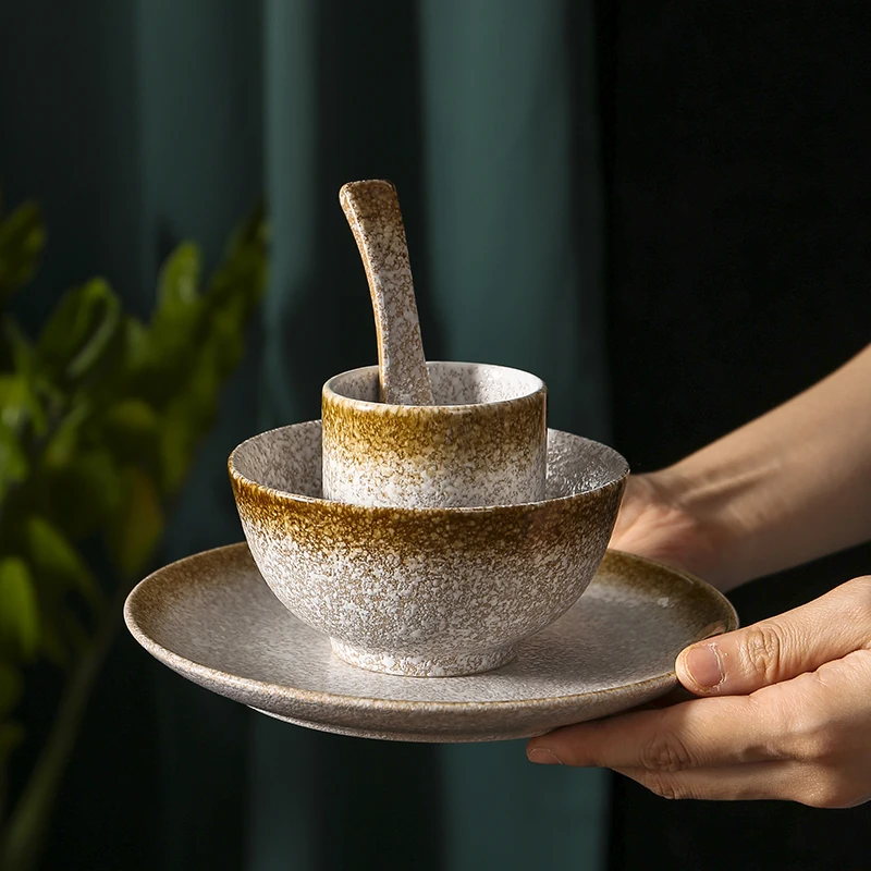 Набор винтажной керамической посуды, набор японской посуды в виде снежинки, тарелки и миски для кухни 
Набор винтажной керамической посуды, набор японской посуды в виде снежинки, тарелки и миски для кухни