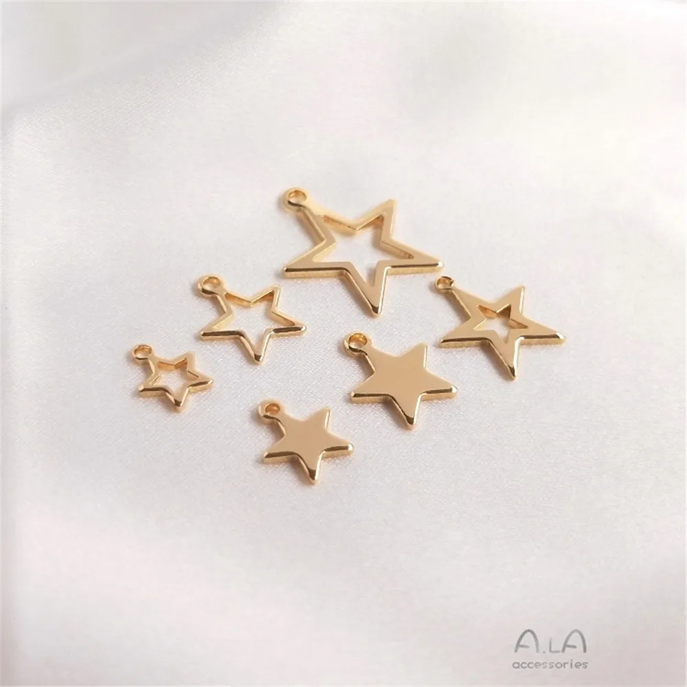 14K Gold Filled Plated Star pendant accessories Star pendant accessories diy ear pendant head accessories
14K Gold Filled Plated Star pendant accessories Star pendant accessories diy ear pendant head accessories