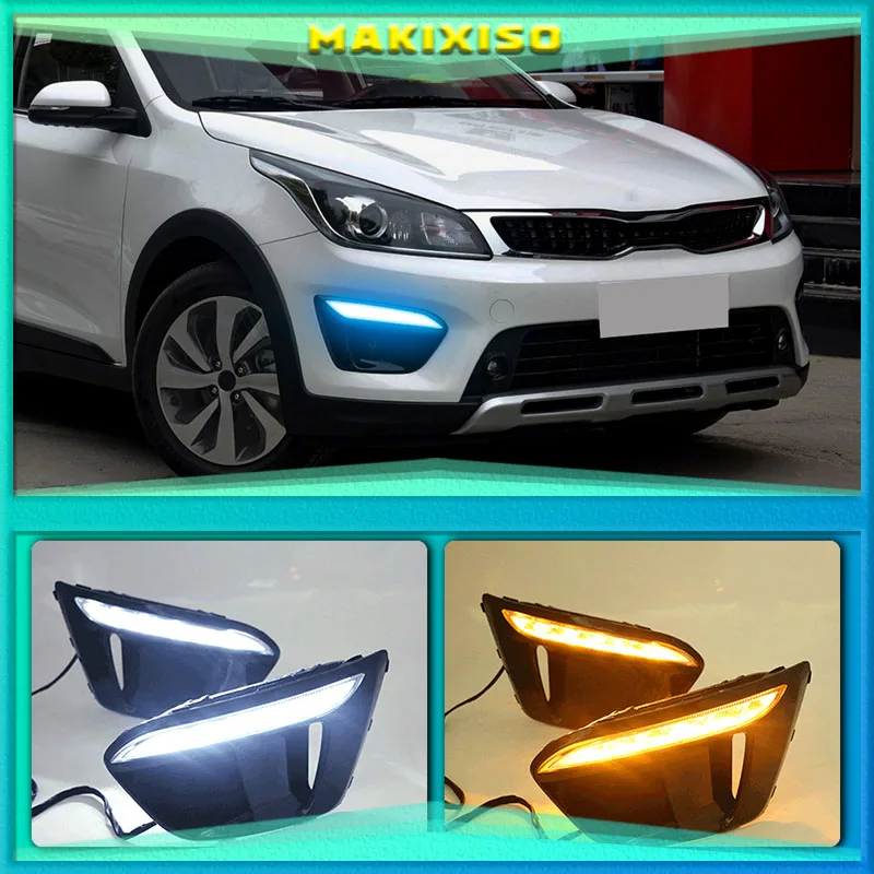 For KIA RIO X-Line 2018 2019 LED DRL headlight headlights daytime running lights fog lights fog light foglights Russian version
For KIA RIO X-Line 2018 2019 LED DRL headlight headlights daytime running lights fog lights fog light foglights Russian version