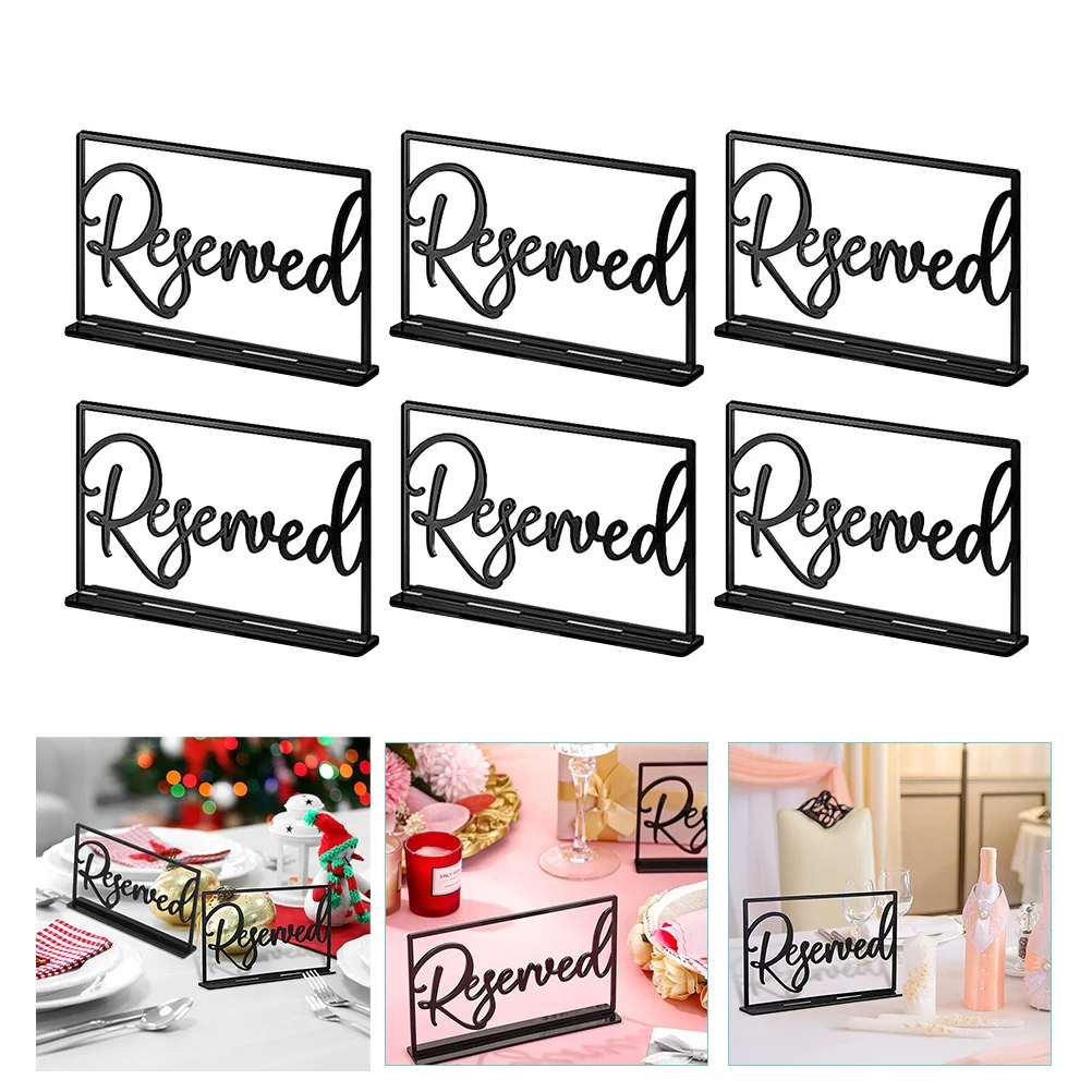 Reserved Sign Table Signs Wedding Board Restaurant Seating Reservation Reception Tent Standing Guest Office Meeting Parking
Reserved Sign Table Signs Wedding Board Restaurant Seating Reservation Reception Tent Standing Guest Office Meeting Parking