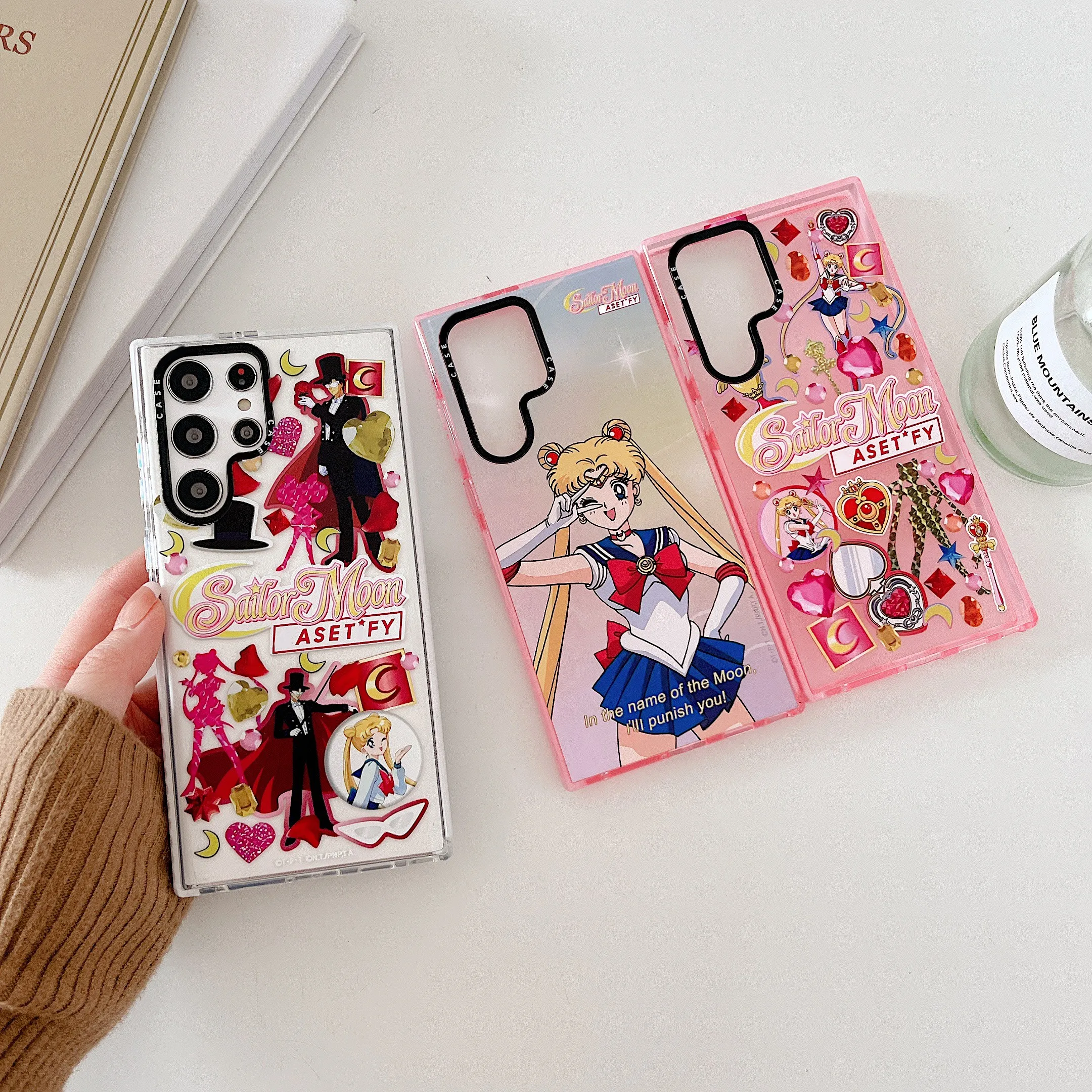 Anime Sailors Moons Phone Case For Samsung Galaxy S22 S22 Plus S22Ultra Lady Girl Cute Cartoon Anti-drop Soft Cover Gift Fundas
Anime Sailors Moons Phone Case For Samsung Galaxy S22 S22 Plus S22Ultra Lady Girl Cute Cartoon Anti-drop Soft Cover Gift Fundas
