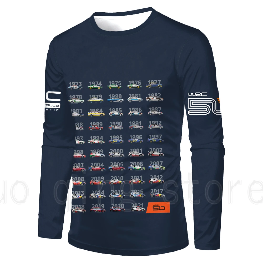 2023 Fashion Long-sleeved 3D Printing WRC Men's Outdoor Sportswear Spring and Autumn Oversized Top Children's Clothing Hot Sale
2023 Fashion Long-sleeved 3D Printing WRC Men's Outdoor Sportswear Spring and Autumn Oversized Top Children's Clothing Hot Sale