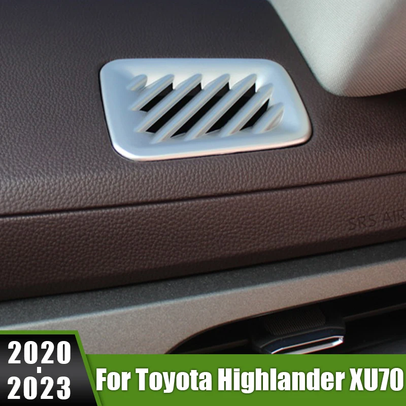 For Toyota Highlander XU70 2020 2021 2022 2023 Hybrid ABS Car Dashboard Vent Center Console Air Condition Outlet Panel Cover
For Toyota Highlander XU70 2020 2021 2022 2023 Hybrid ABS Car Dashboard Vent Center Console Air Condition Outlet Panel Cover