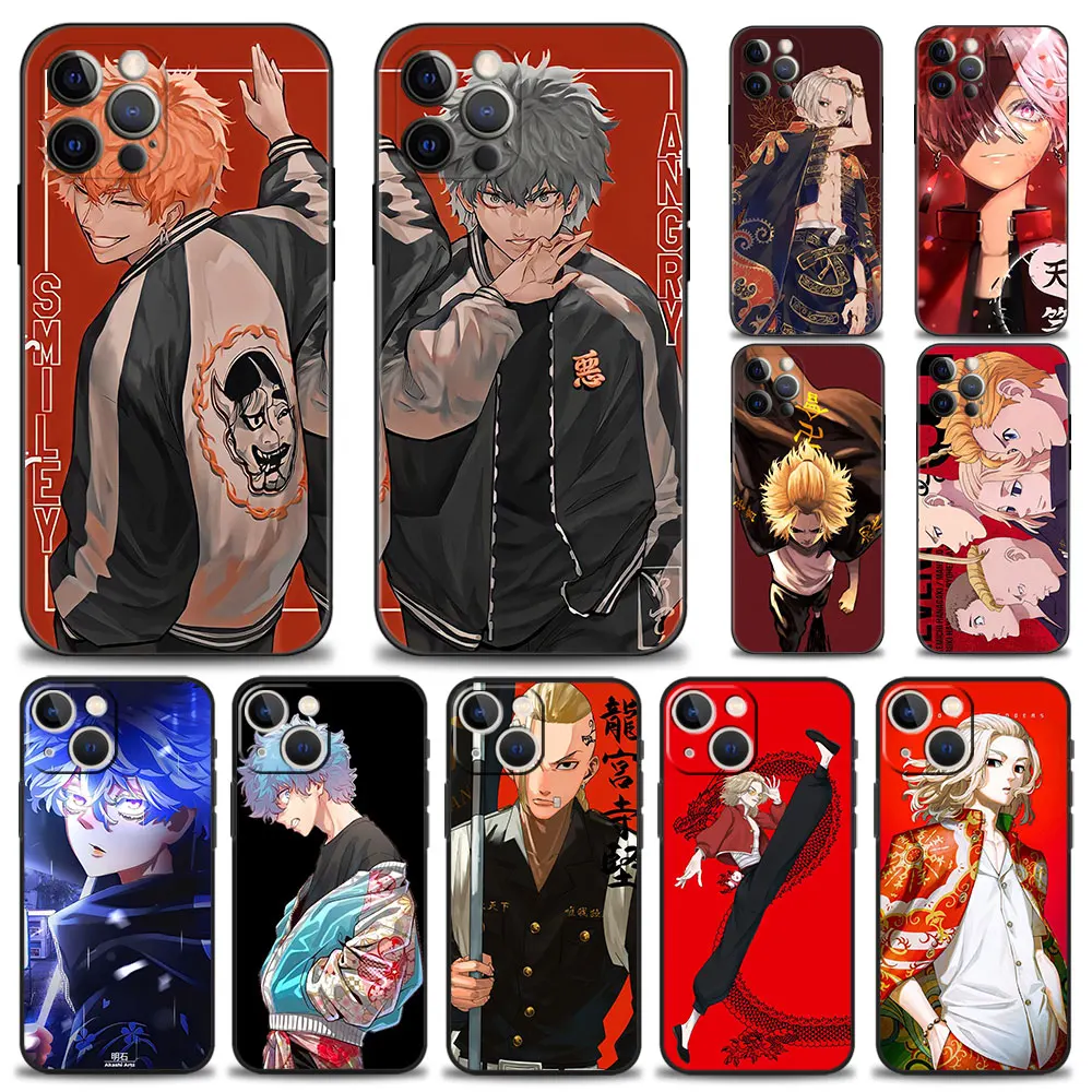 Phone Case For iPhone 14 13 12 11 Pro Max XS Max XR X 8 7 6 6S Plus SE Silicon Soft Bumper Back Cover Tokyo Revengers Mikey 
Phone Case For iPhone 14 13 12 11 Pro Max XS Max XR X 8 7 6 6S Plus SE Silicon Soft Bumper Back Cover Tokyo Revengers Mikey