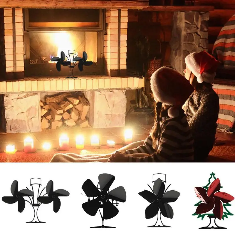 5 Blade Heat Powered Stove Fan Mini Fireplace Fan Log Wood Burner Eco-fan Quiet Fireplace Fan Heater Efficient Heat Distribution
5 Blade Heat Powered Stove Fan Mini Fireplace Fan Log Wood Burner Eco-fan Quiet Fireplace Fan Heater Efficient Heat Distribution