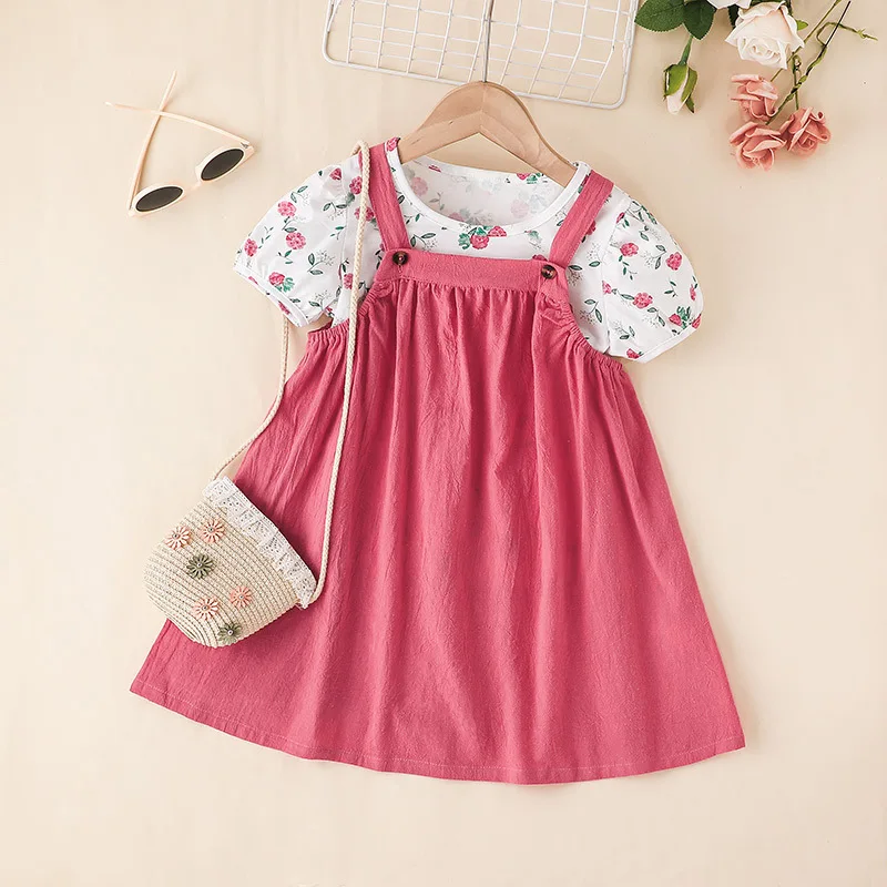 2022 New Summer Clothes Sets Short Sleeve O Neck Print Floral Pink Cute 2 Piece Sets Designer Boys Clothes Sets 9M-3T
2022 New Summer Clothes Sets Short Sleeve O Neck Print Floral Pink Cute 2 Piece Sets Designer Boys Clothes Sets 9M-3T