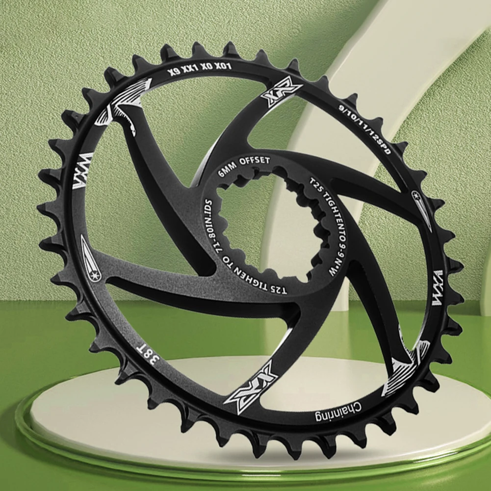 MTB Single Speed Chainring Direct Mount Chainring 6mm Offset Bicycle Durable Aluminum Alloy Bike Thickened Umbrella Stand
MTB Single Speed Chainring Direct Mount Chainring 6mm Offset Bicycle Durable Aluminum Alloy Bike Thickened Umbrella Stand