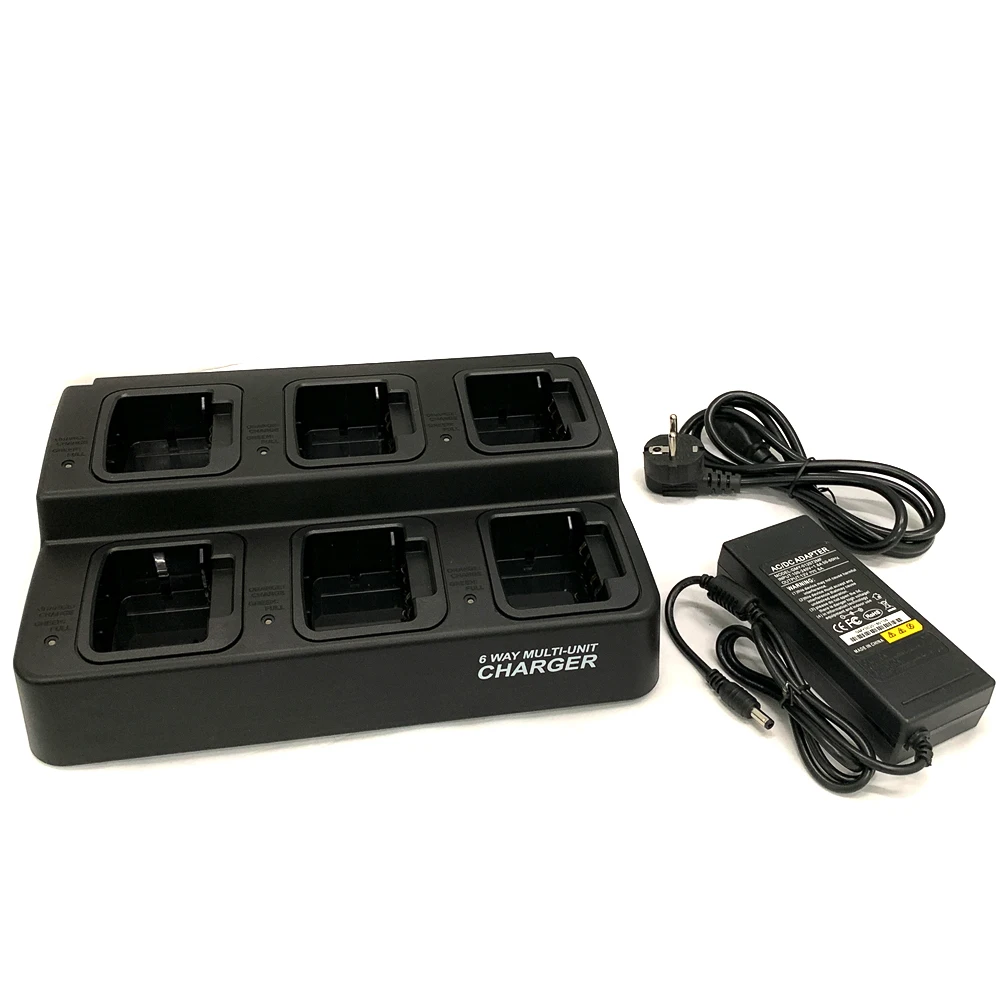 6 ways charger for Yaesu Vertex walkie talkie VX231 VX261 VX264 VX351 VX354 VX451
6 ways charger for Yaesu Vertex walkie talkie VX231 VX261 VX264 VX351 VX354 VX451