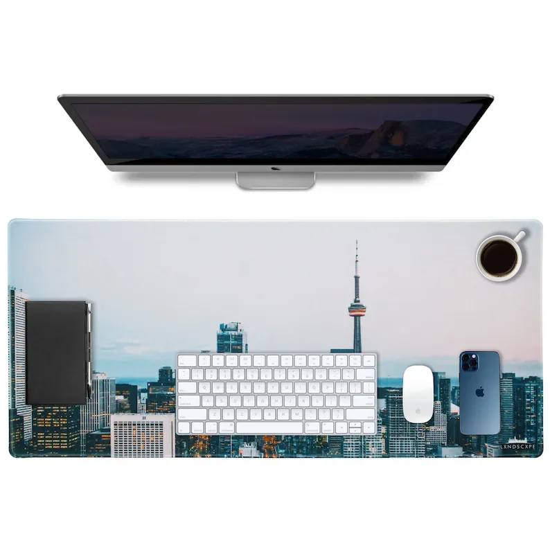 Large Mouse Pad | Professional Desk Pad | High Quality Desk Mat with Unique Design | Big Canadian City | CN Tower, Toronto by Lx
Large Mouse Pad | Professional Desk Pad | High Quality Desk Mat with Unique Design | Big Canadian City | CN Tower, Toronto by Lx