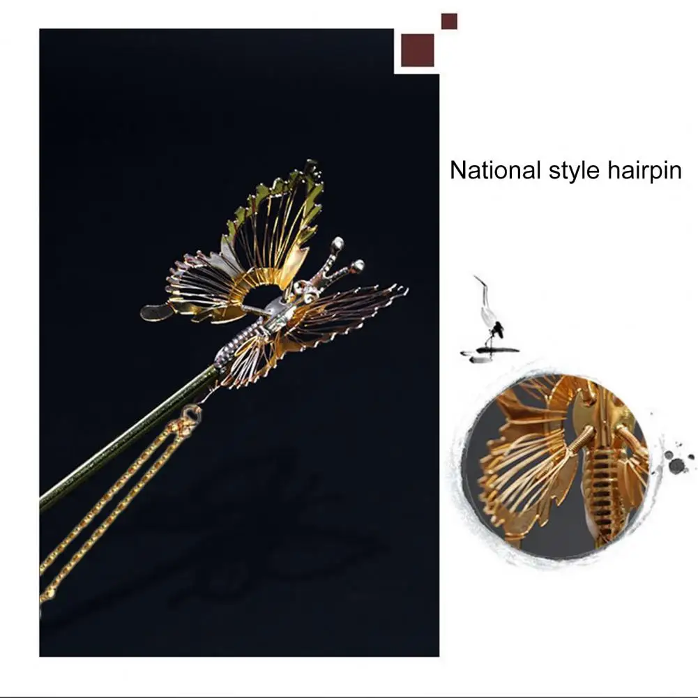 Decorative Female Headdress Butterfly Shape Women Hair Stick Hairstyling Tool Lady Hair Stick Fashion Accessories
Decorative Female Headdress Butterfly Shape Women Hair Stick Hairstyling Tool Lady Hair Stick Fashion Accessories
