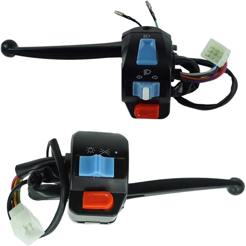 1 Pair 12V Waterproof Motorcycle Left Right Handlebar Control Switch Horn Turn Signal For GY6 50Cc 125Cc 150Cc
1 Pair 12V Waterproof Motorcycle Left Right Handlebar Control Switch Horn Turn Signal For GY6 50Cc 125Cc 150Cc