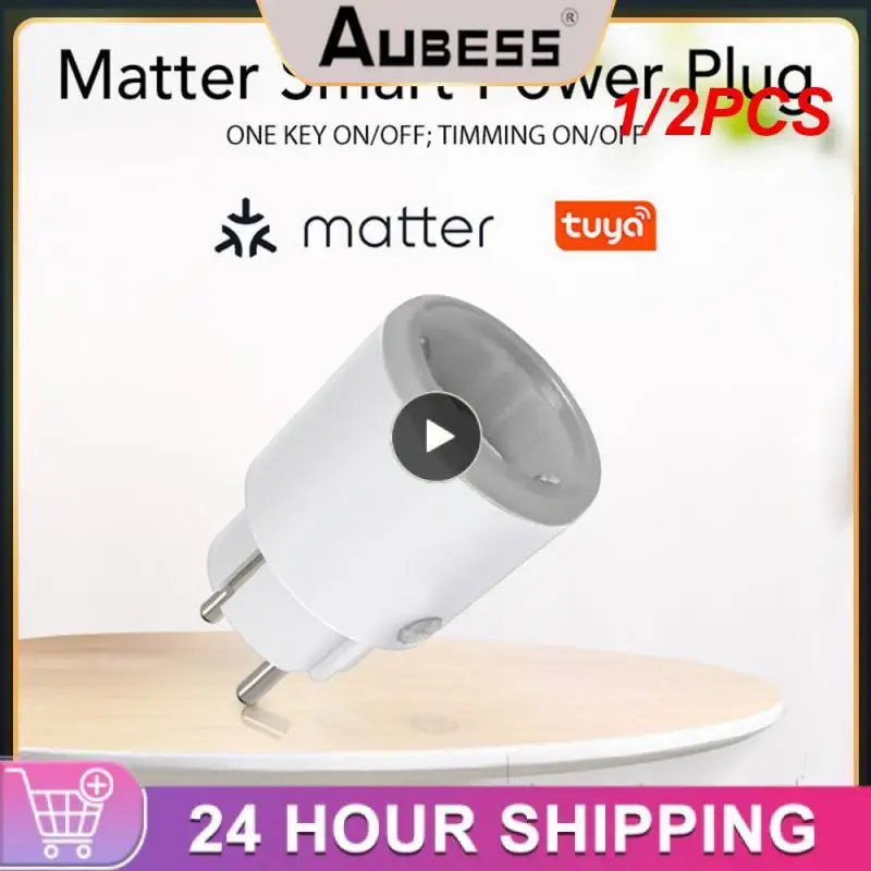 1/2PCS Tuya Smart Zigbee Plug Socket 3680W 16A Power Energy Monitoring Timer Switch EU Outlet Work With Tuya Hub Zigbee2mqtt
1/2PCS Tuya Smart Zigbee Plug Socket 3680W 16A Power Energy Monitoring Timer Switch EU Outlet Work With Tuya Hub Zigbee2mqtt