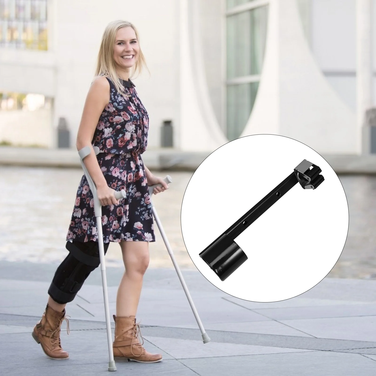 1pc Walking Stick Support Crutch Mount Stand Crutch Support Holder Scooter Crutch Holder Walking Stick Support Stand
1pc Walking Stick Support Crutch Mount Stand Crutch Support Holder Scooter Crutch Holder Walking Stick Support Stand