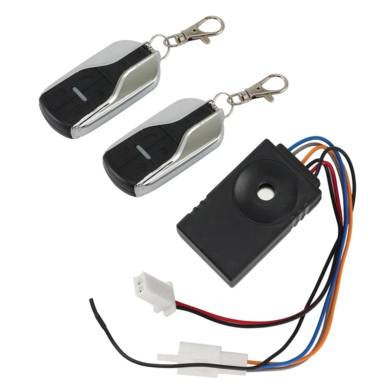 

5X Ebike Alarm System 36V 48V 60V 72V With Two Switch For Electric Bicycle/Scooter Ebike/Brushless Controller