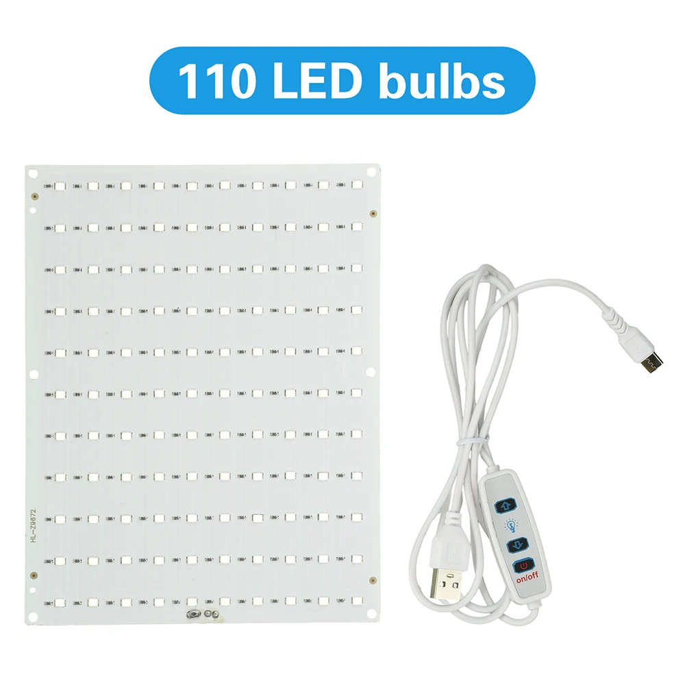 Светодиодная панель Ligghig 110/120LED 5В
Светодиодная панель Ligghig 110/120LED 5В