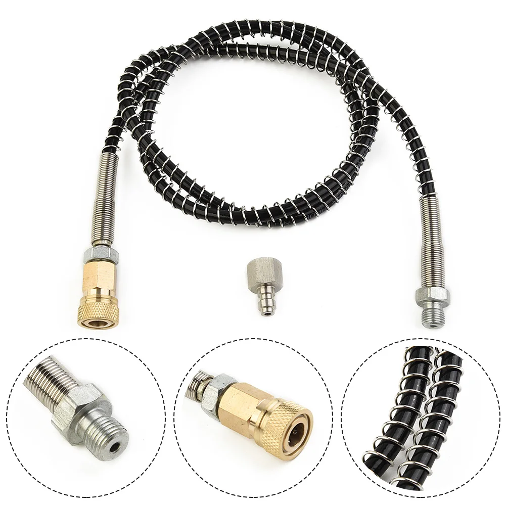 PCP Hose 36 Inches 4500psi Black Quick-release Microporous Hose For Air Fill Station / Charging Adaptor
PCP Hose 36 Inches 4500psi Black Quick-release Microporous Hose For Air Fill Station / Charging Adaptor