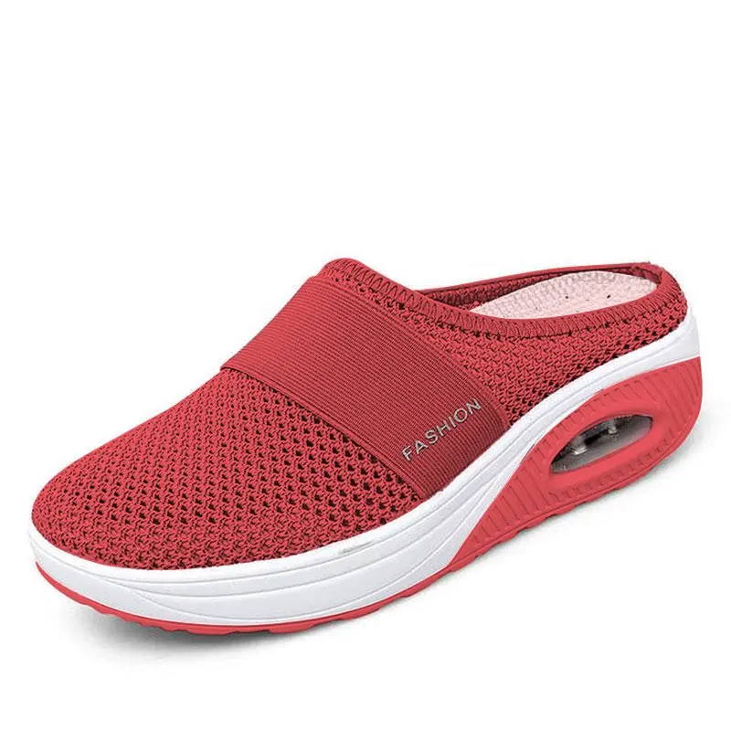 New Women Casual Slippers Mesh Lightweight Wedge Air Cushion Sandals Thick Bottem Vulcanized Shoes Plus Size Zapatilla Mujer
New Women Casual Slippers Mesh Lightweight Wedge Air Cushion Sandals Thick Bottem Vulcanized Shoes Plus Size Zapatilla Mujer
