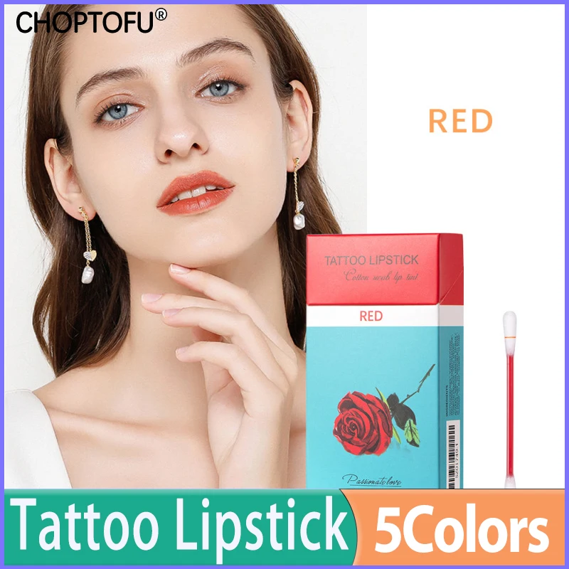 5 Colors 20Pc/Box Tattoo Lipstick Not-Stick Cup Waterproof And Long Lasting Cotton Swab Lip Gloss
5 Colors 20Pc/Box Tattoo Lipstick Not-Stick Cup Waterproof And Long Lasting Cotton Swab Lip Gloss