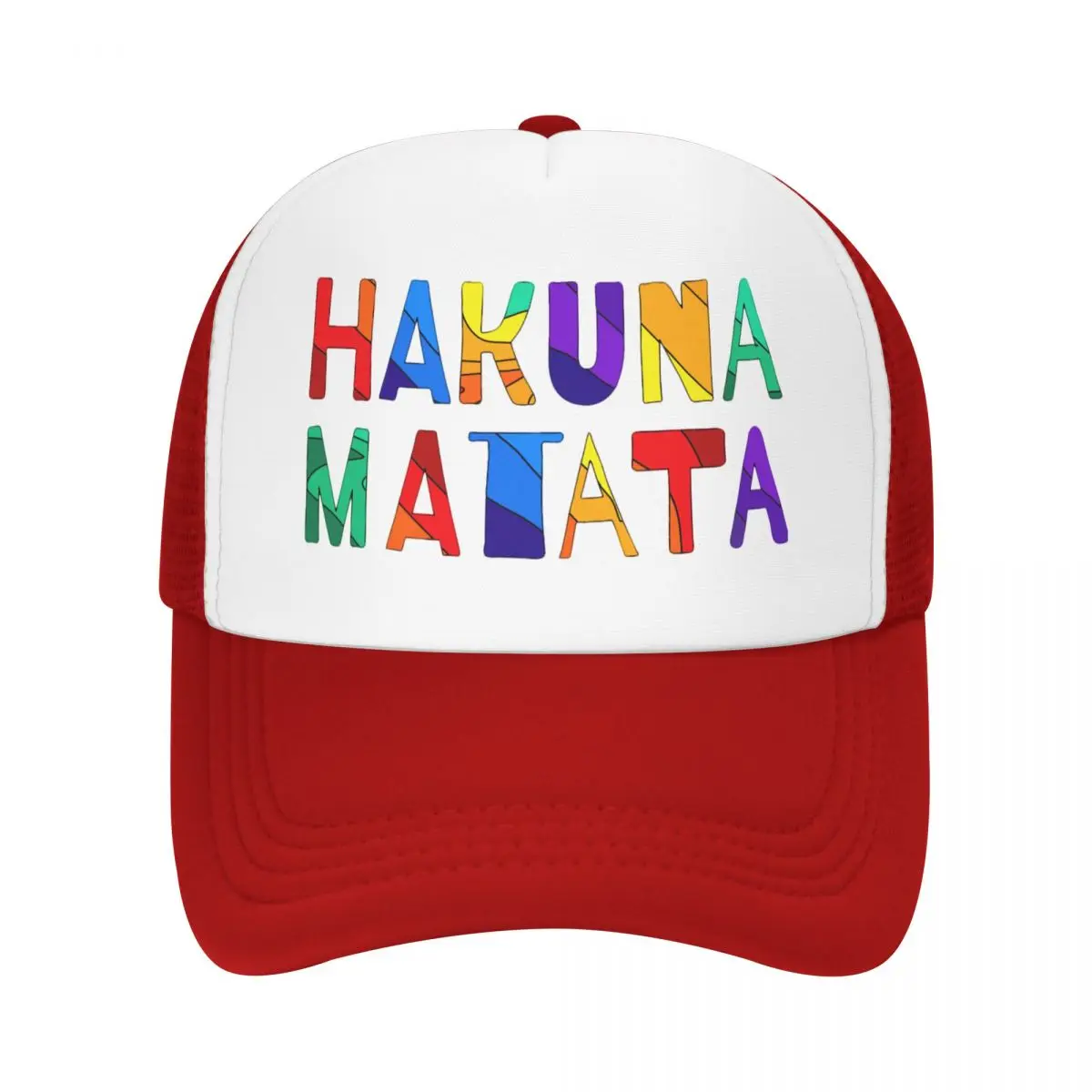 Punk Funny Timon Pumba Hakuna Matata Trucker Hat for Men Women Breathable Baseball Cap Outdoor Snapback Caps Summer Hats
Punk Funny Timon Pumba Hakuna Matata Trucker Hat for Men Women Breathable Baseball Cap Outdoor Snapback Caps Summer Hats