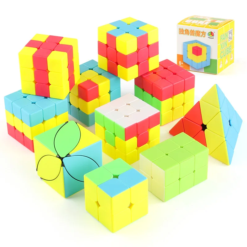 

Panxin Preschool Education Series Color Third-Order Cube Smooth Rotation 223 Caterpillar Pyramid Shaped Toy