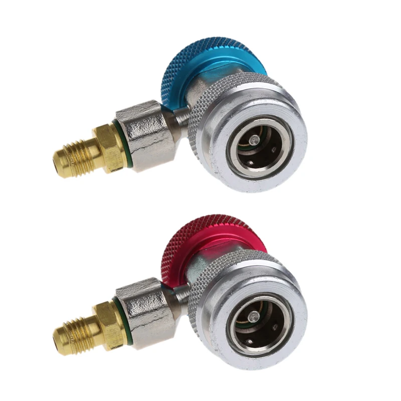 2Pcs Car Auto Freon R134A H/L Quick Coupler Adapters Air Conditioning Refrigerant Adjustable A/C Manifold Gauge
2Pcs Car Auto Freon R134A H/L Quick Coupler Adapters Air Conditioning Refrigerant Adjustable A/C Manifold Gauge
