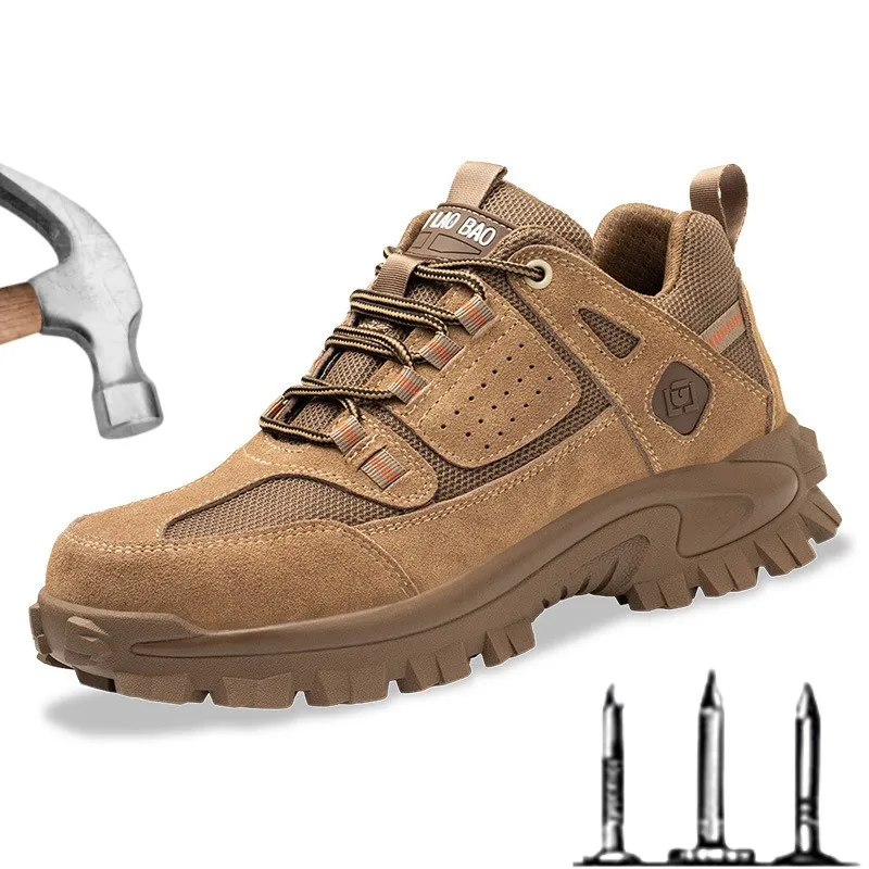 Labor Protection Shoes Male Anti Hit Anti Puncture Safety Shoes Fashion Oil - Resistant Wear - Resistant Protective Work Shoes
Labor Protection Shoes Male Anti Hit Anti Puncture Safety Shoes Fashion Oil - Resistant Wear - Resistant Protective Work Shoes