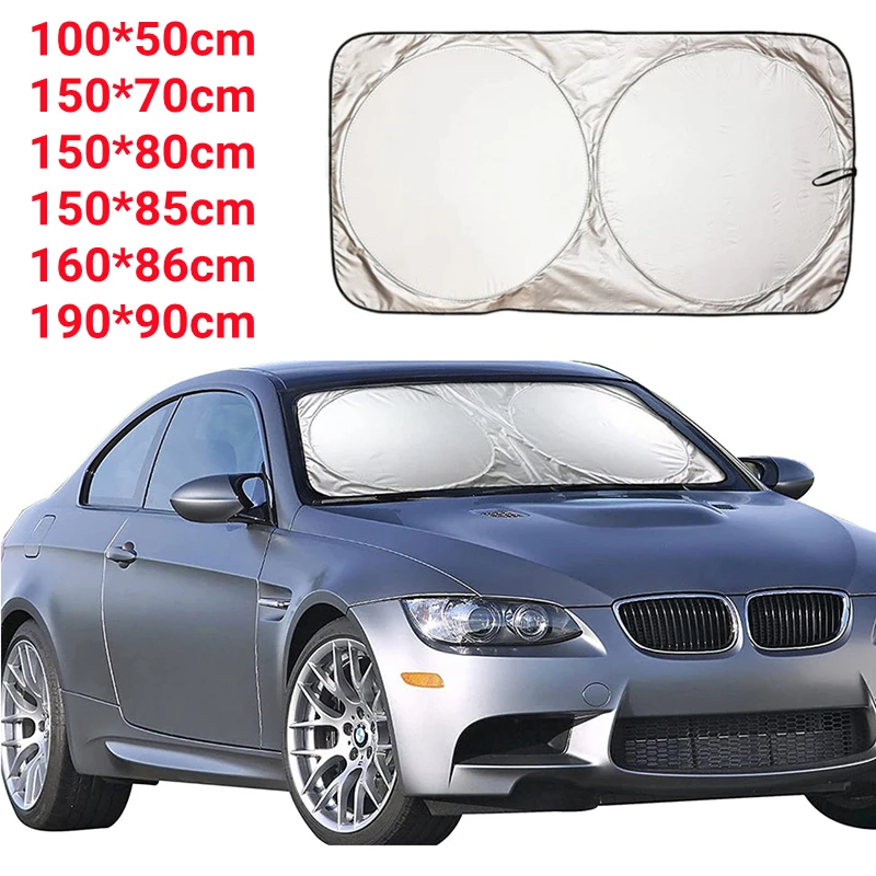 150*70cm Car Windshield Cover Sunshade UV Protection Shield Auto Styling Folding Car Window Sun Shade Windshield Block Cover
150*70cm Car Windshield Cover Sunshade UV Protection Shield Auto Styling Folding Car Window Sun Shade Windshield Block Cover
