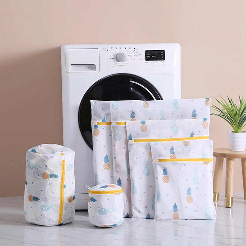 New Laundry Bag Printing Zippered Mesh Polyester Washing Net Bag For Underwear Sock Washing Machine Pouch Clothes Bra Bags
New Laundry Bag Printing Zippered Mesh Polyester Washing Net Bag For Underwear Sock Washing Machine Pouch Clothes Bra Bags