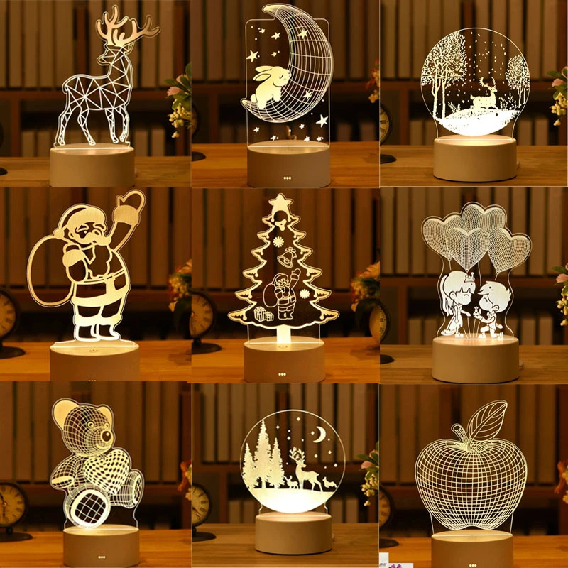 Romantic 3D Acrylic Led Night Light for Valentine's Day Party Wedding Birthday Favors for Guests Kids Groomsmen Bridesmaid Gift
Romantic 3D Acrylic Led Night Light for Valentine's Day Party Wedding Birthday Favors for Guests Kids Groomsmen Bridesmaid Gift