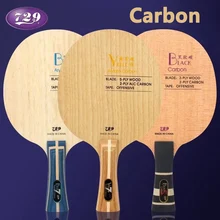 Original 729 Friendship Yellow ALC Table Tennis Blade 5 Wood 2 Arylate Carbon Professional Ping Pong Blade Blue ALC Offensive
