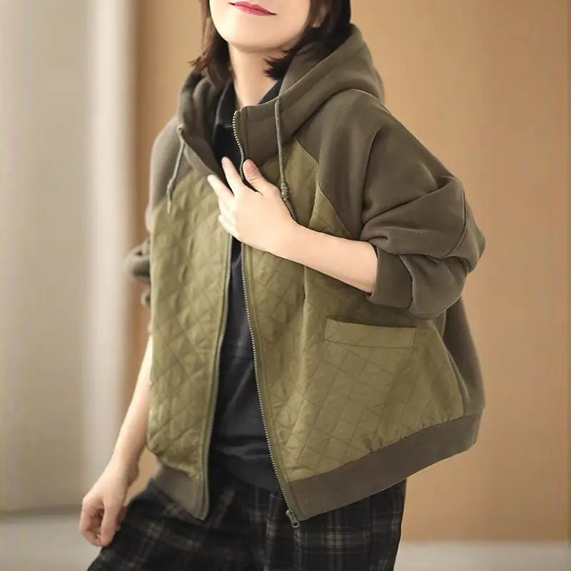 Drawstring Sweatshirt Hoodies Fashion Women Zip Autumn Long Sleeve Solid Color Sweater Solid Color Hoodie Women Tops T635
Drawstring Sweatshirt Hoodies Fashion Women Zip Autumn Long Sleeve Solid Color Sweater Solid Color Hoodie Women Tops T635
