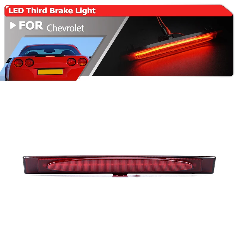 1x Red Strobe Led Third 3rd Brake Light F1 Style Tail Stop Lamp For Chevrolet Corvette C6 2005-2013 OEM:10440719
1x Red Strobe Led Third 3rd Brake Light F1 Style Tail Stop Lamp For Chevrolet Corvette C6 2005-2013 OEM:10440719