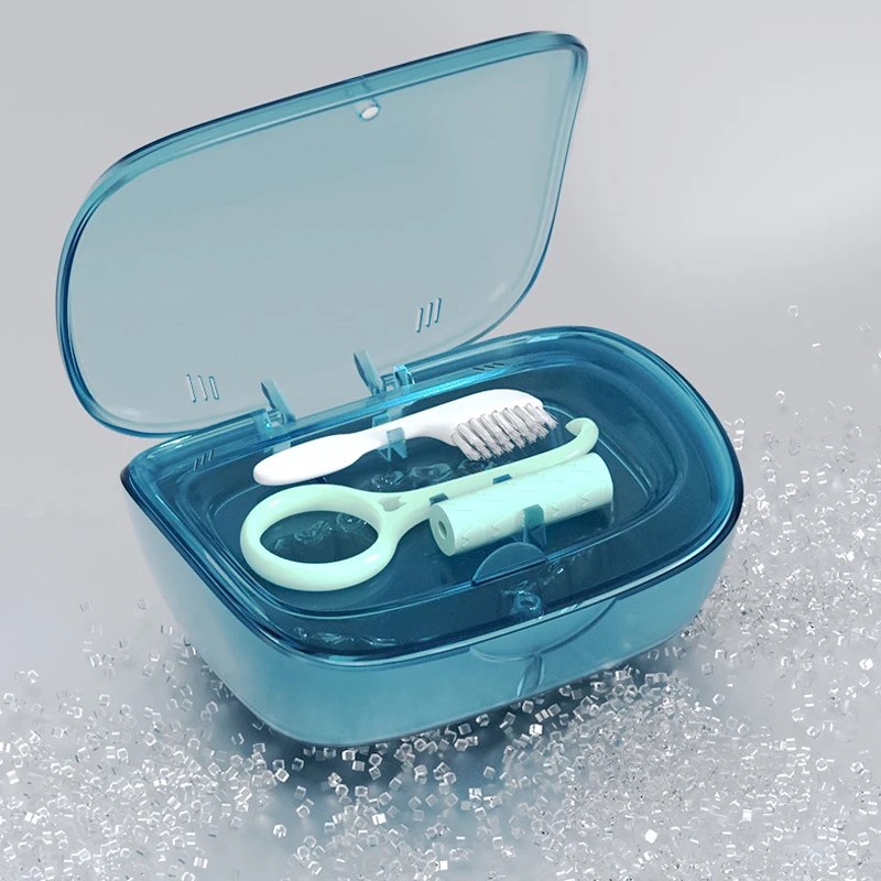 2 Layers Orthodontic Retainer Braces Storage Box Teeth Soaking Denture Cleaning Tooth Portable Case
2 Layers Orthodontic Retainer Braces Storage Box Teeth Soaking Denture Cleaning Tooth Portable Case