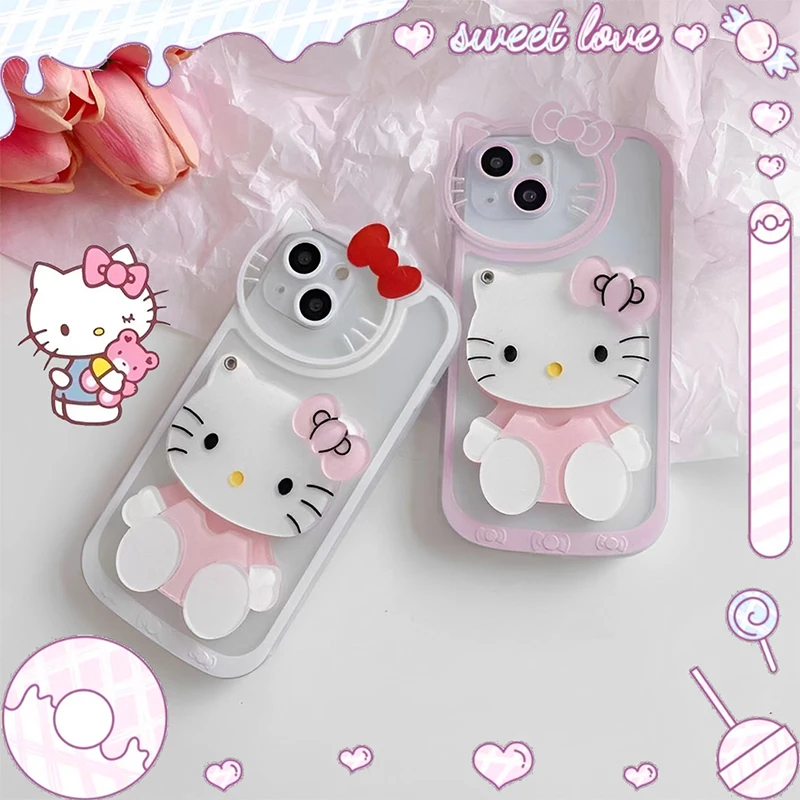 Anime Sanrio Hello Kittys Mobile Phone Case Kawaii Cartoon iPhone 13 12 11 X Pro Max Protective Sheel Mirror Anti Drop Toy Girls
Anime Sanrio Hello Kittys Mobile Phone Case Kawaii Cartoon iPhone 13 12 11 X Pro Max Protective Sheel Mirror Anti Drop Toy Girls