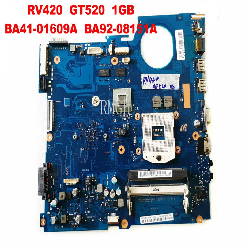 BA41-01609A BA92-08151A Genuine Original Motherboard for SAMSUNG RV420 laptop motherboard RV420 GT520 1GB Tested 100% Good Fre
BA41-01609A BA92-08151A Genuine Original Motherboard for SAMSUNG RV420 laptop motherboard RV420 GT520 1GB Tested 100% Good Fre
