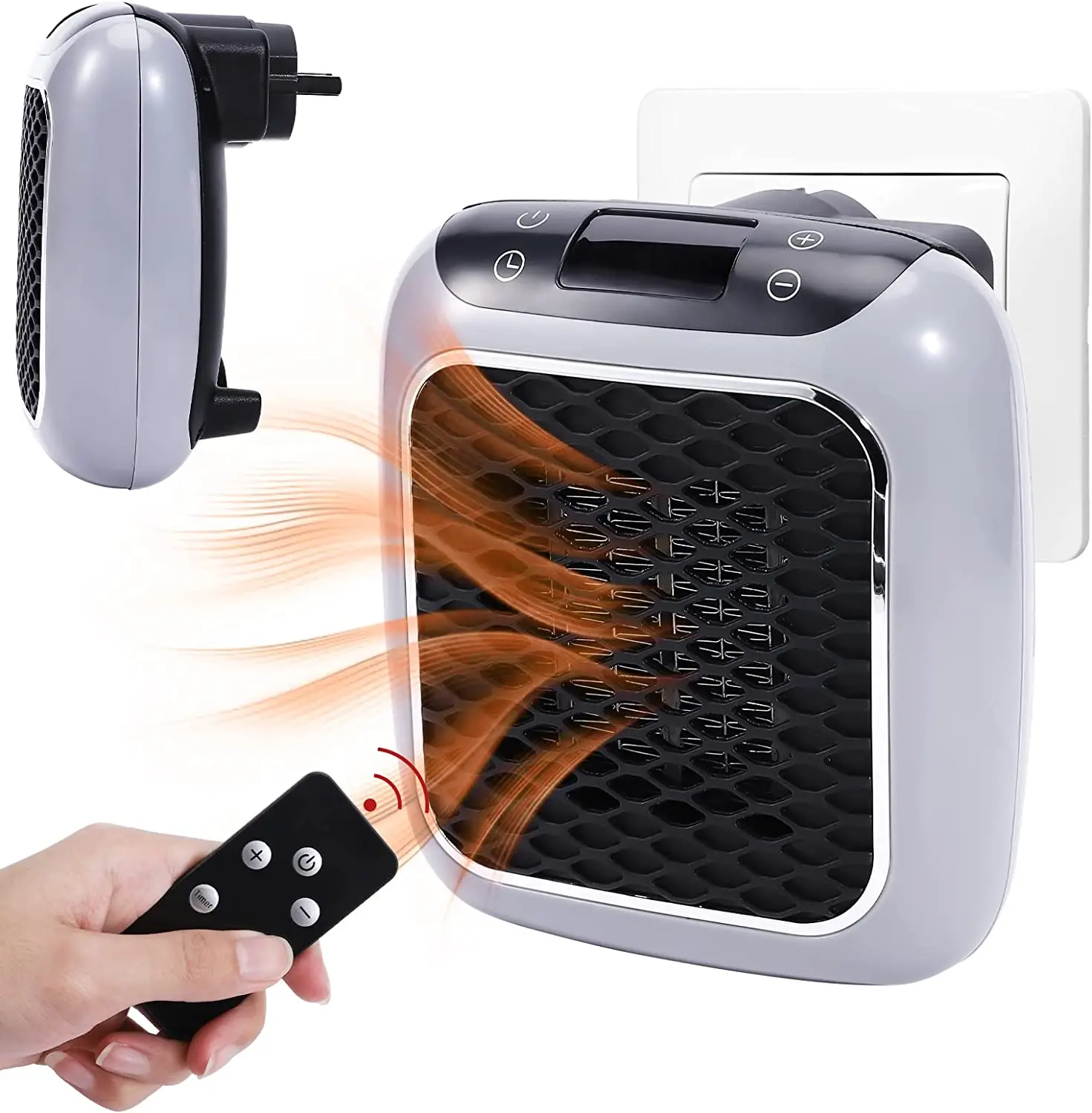 Electric Heater Winter Mini Home Radiator Remote Warmer Machine Portable Desktop Office Heater Plug in Wall Room Heating Stove
Electric Heater Winter Mini Home Radiator Remote Warmer Machine Portable Desktop Office Heater Plug in Wall Room Heating Stove