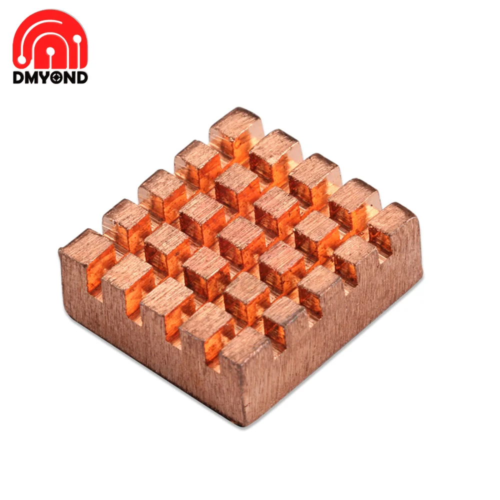 8PCS Copper Heat Sink Metal Heat Sinks Heat Dissipation Passive Cooler Radiator for Raspberry Pi
8PCS Copper Heat Sink Metal Heat Sinks Heat Dissipation Passive Cooler Radiator for Raspberry Pi