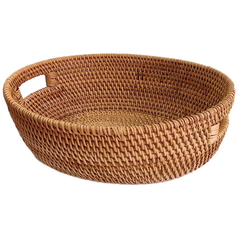 Корзина для фруктов из ротанга, корзина для хлеба, корзина для фруктов, корзина для конфет в гостиной, большая корзина с овальной ручкой
Корзина для фруктов из ротанга, корзина для хлеба, корзина для фруктов, корзина для конфет в гостиной, большая корзина с овальной ручкой