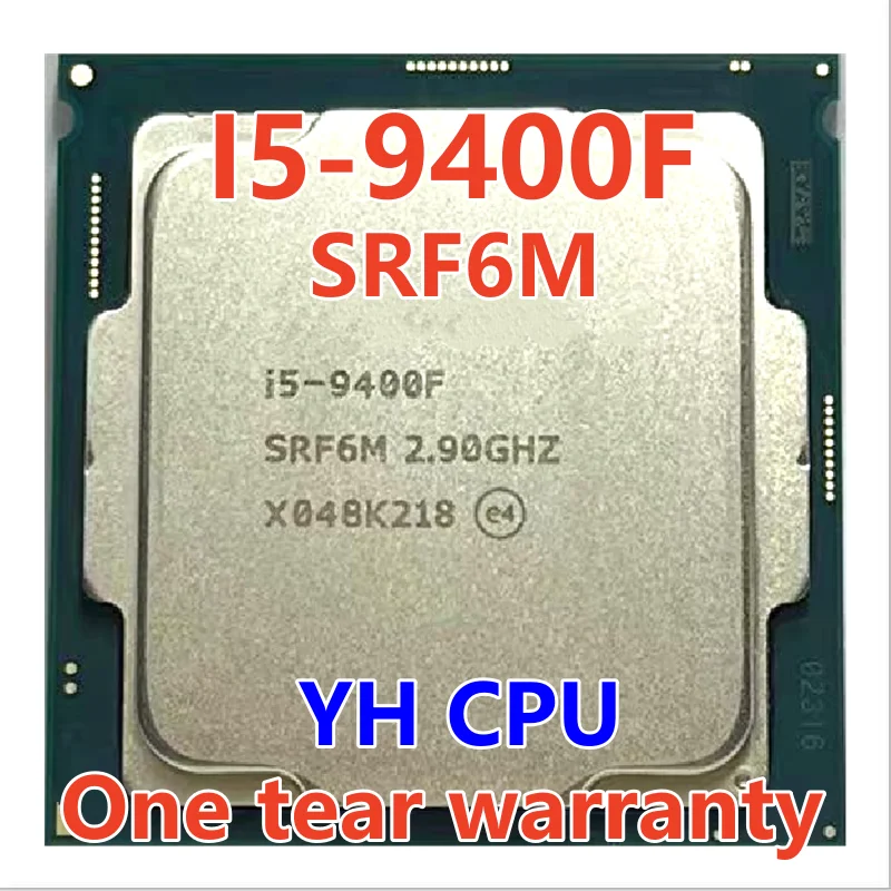 I5-9400F i5 9400F SRF6M 2,9 ГГц шестиядерный шестипоточный процессор 65 Вт 9M процессор LGA 1151
I5-9400F i5 9400F SRF6M 2,9 ГГц шестиядерный шестипоточный процессор 65 Вт 9M процессор LGA 1151