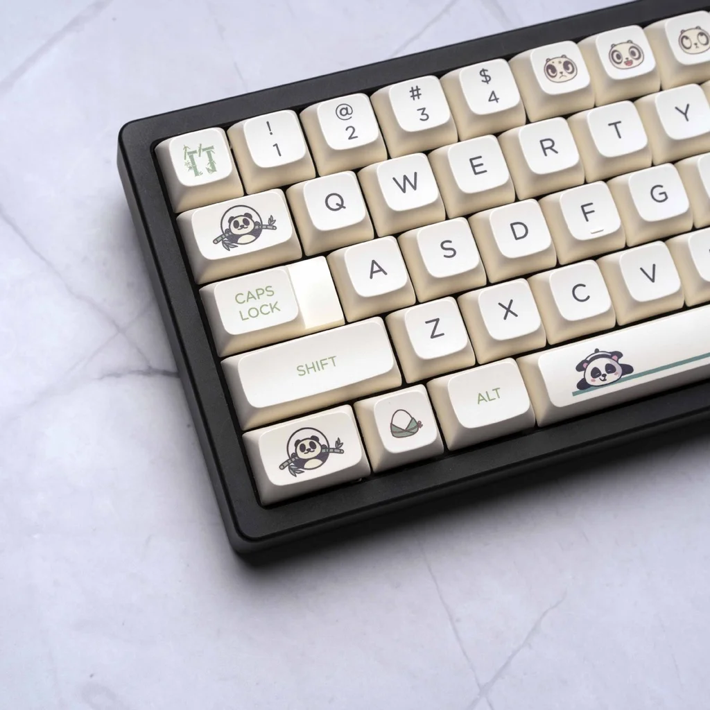 Panda keycap XDA PBT material keycaps For Mechanical keyboard Dye-sublimation process high Quality 61/68/71/80/84/87/100/104
Panda keycap XDA PBT material keycaps For Mechanical keyboard Dye-sublimation process high Quality 61/68/71/80/84/87/100/104
