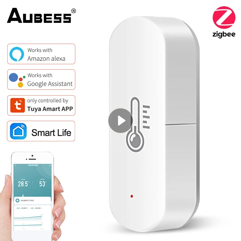 Zigbee Tuya Smart Temperature Humidity Sensor For Smart Home Smart Life Need Gateway Support Alexa Google Home Assistant Tools
Zigbee Tuya Smart Temperature Humidity Sensor For Smart Home Smart Life Need Gateway Support Alexa Google Home Assistant Tools