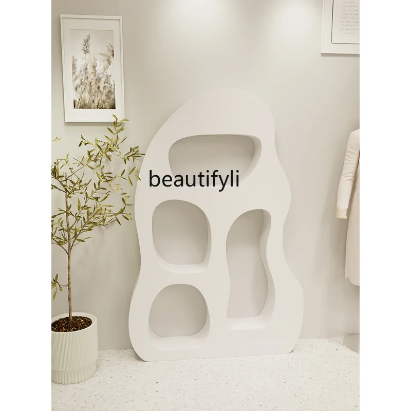 yj Irregular Hole Display Stand against the Wall Decoration Floor Island Special-Shaped Booth
yj Irregular Hole Display Stand against the Wall Decoration Floor Island Special-Shaped Booth