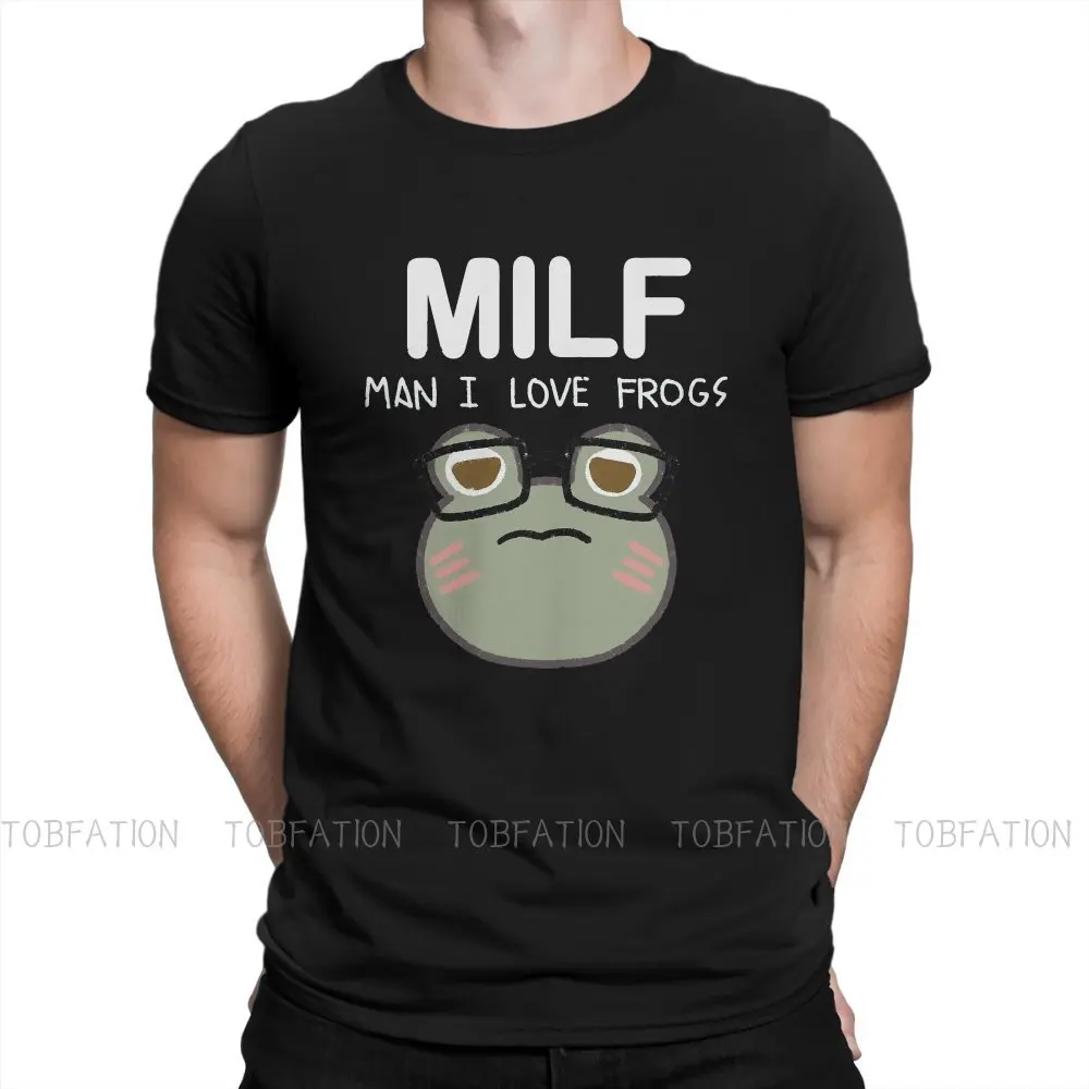 Frog with Glasses MILF Tshirt Graphic Punk T shirt Streetwear Homme Pure Cotton Oversized Short Sleeve Tops
Frog with Glasses MILF Tshirt Graphic Punk T shirt Streetwear Homme Pure Cotton Oversized Short Sleeve Tops