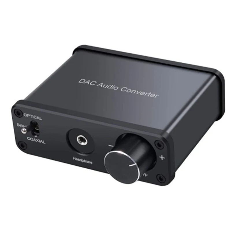 192Khz DAC Converter Support Headphone Amp Volume Adjustment And Power ON Or OFF With Optical Coaxial Switcher Digital
192Khz DAC Converter Support Headphone Amp Volume Adjustment And Power ON Or OFF With Optical Coaxial Switcher Digital