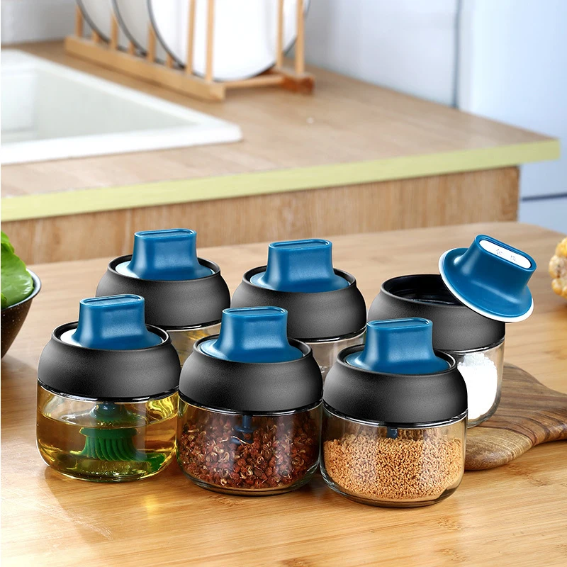 Salt Kitchen Salt Shaker Spice Pot Door Spices Condiments Suit Sugar Bowl Pepper Bottle Jars for Spices Glass With Lid Organizer
Salt Kitchen Salt Shaker Spice Pot Door Spices Condiments Suit Sugar Bowl Pepper Bottle Jars for Spices Glass With Lid Organizer